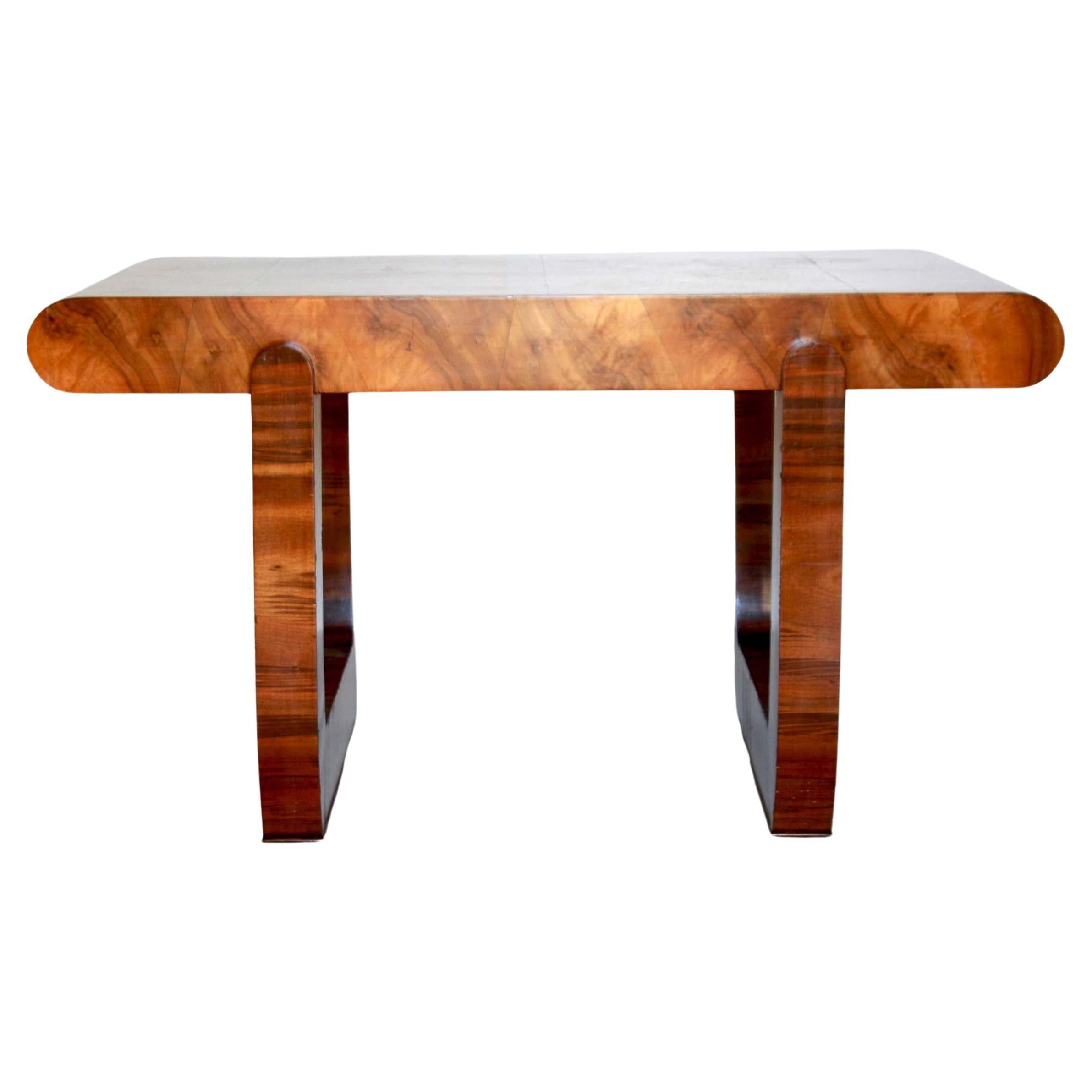 French Art Deco Briar Root Dining Table, France, 1930s For Sale