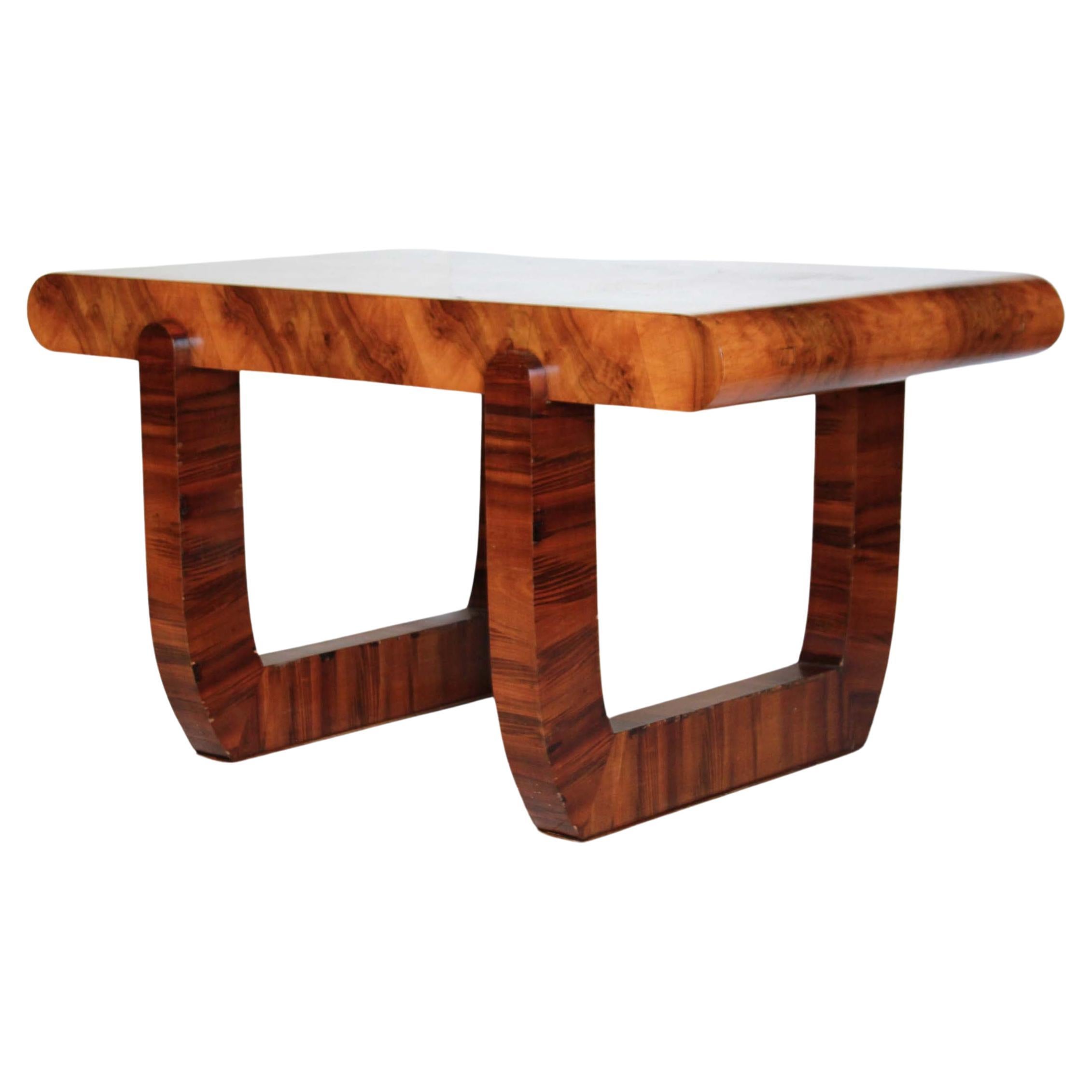 Art Deco Briar Root Dining Table, France, 1930s