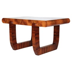 Art Deco Briar Root Dining Table, France, 1930s