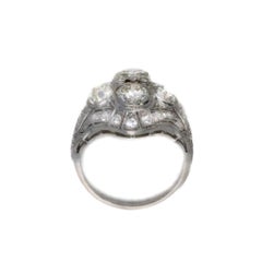 Art Deco Brilliant Cut Diamond Ring
