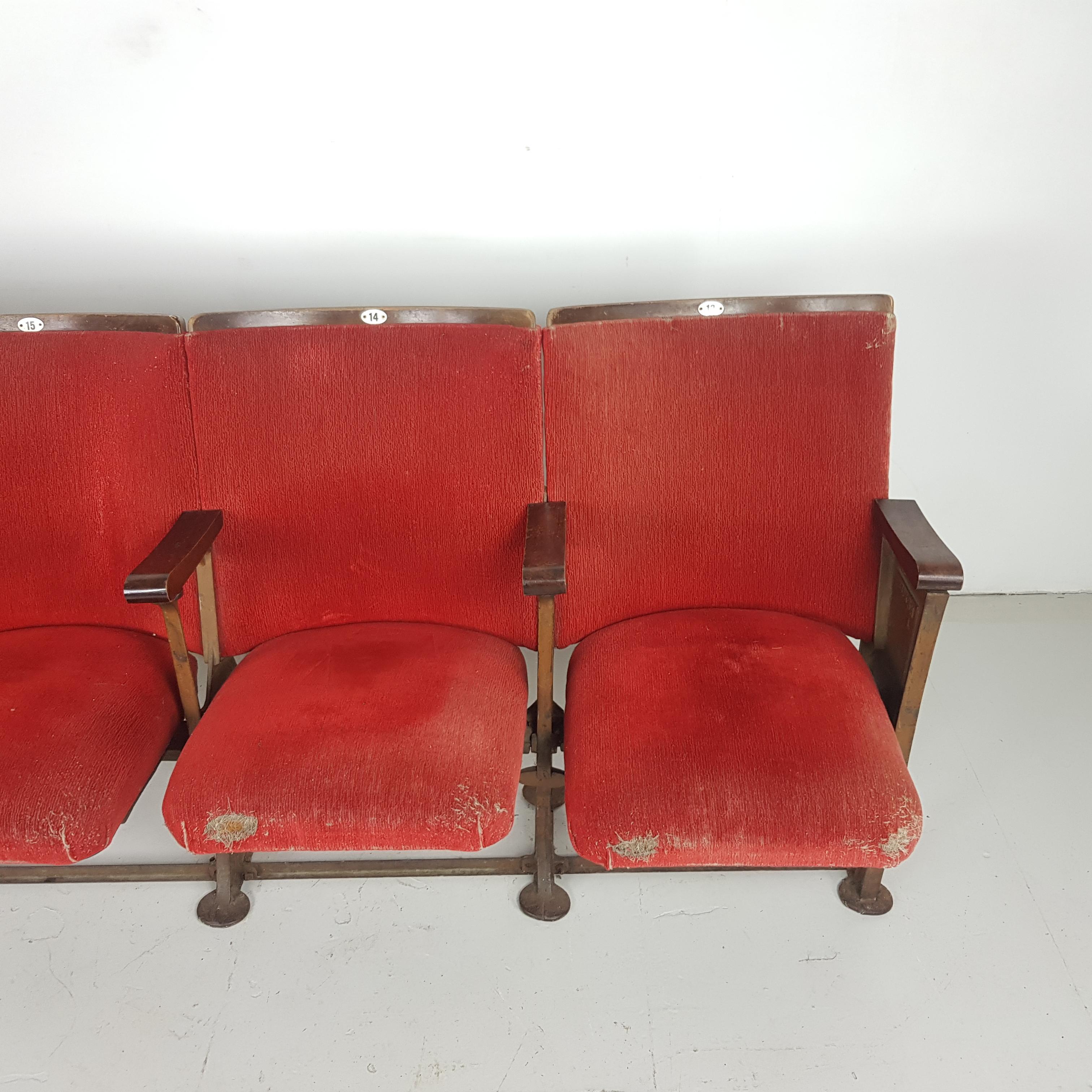 art deco theater seats