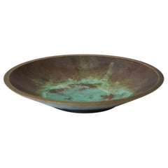 Art Deco Bronze Bowl / Dish by Just Andersen, Denmark, 1920s