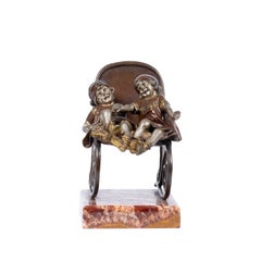 Art Deco Bronze by D.H Chiparus Retailed by Etling Paris