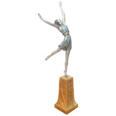 Art Deco bronze by Pierre Le Faguays "Spring Dancer"