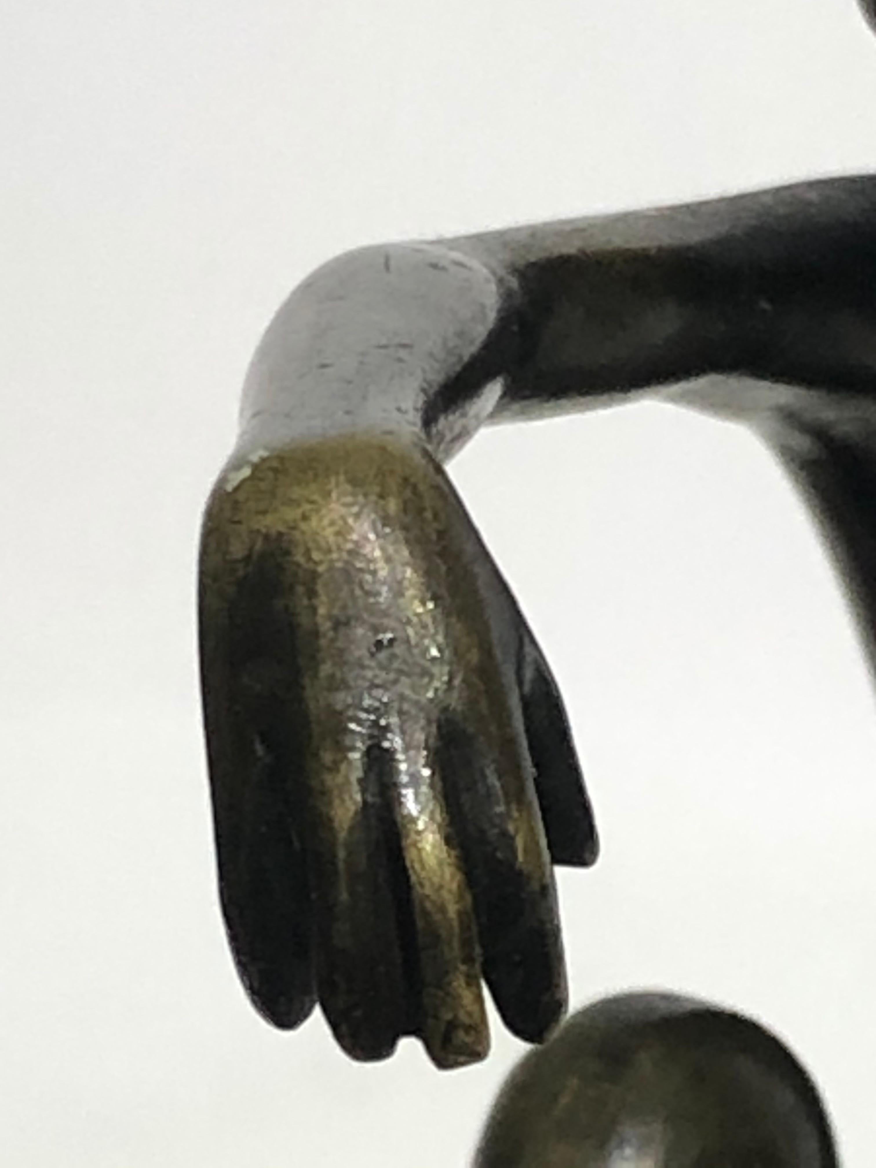 Art déco-Bronze von Stefan Dakon im Angebot 5