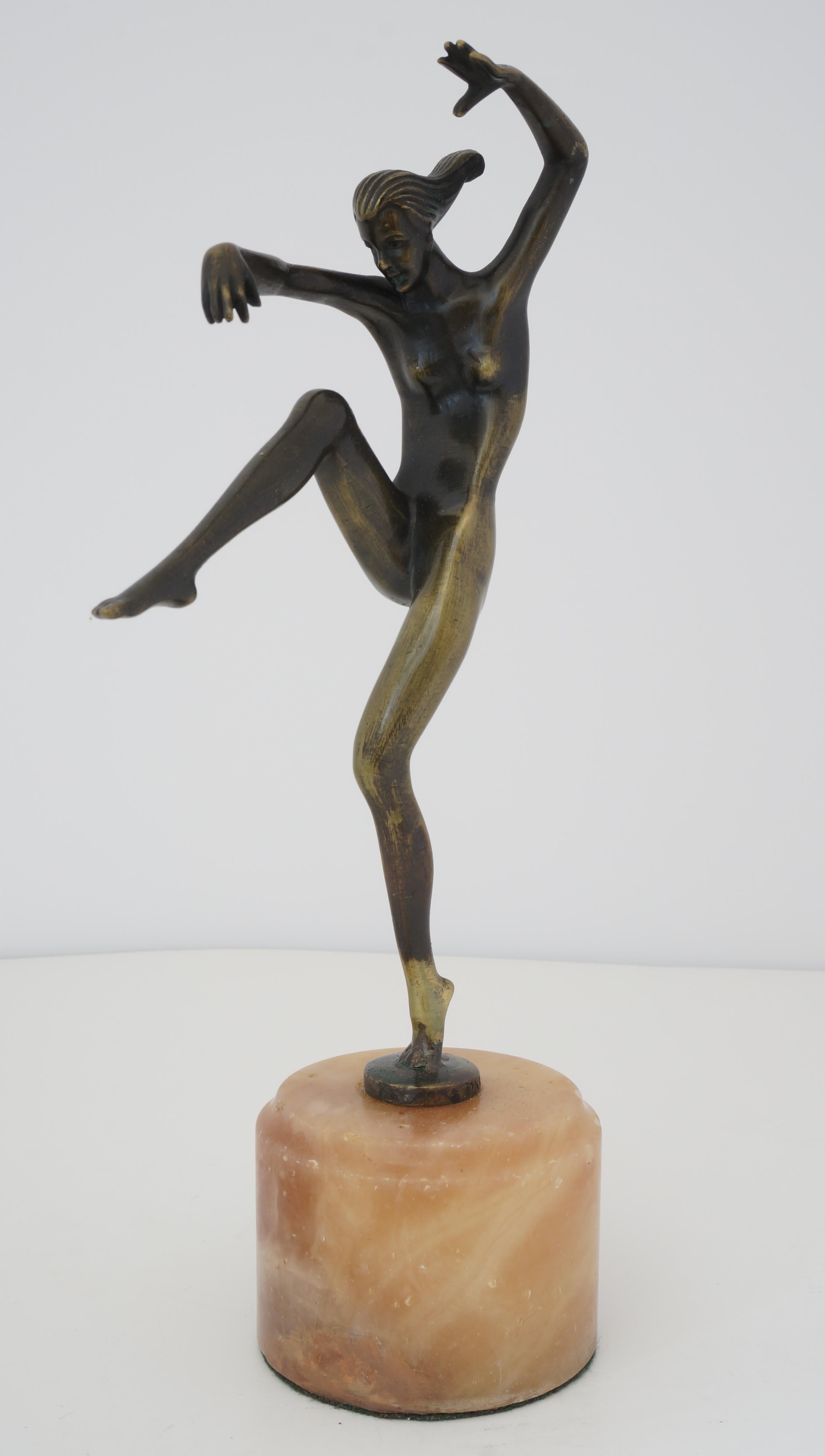 Art Deco Bronze by Stefan Dakon In Good Condition For Sale In West Palm Beach, FL