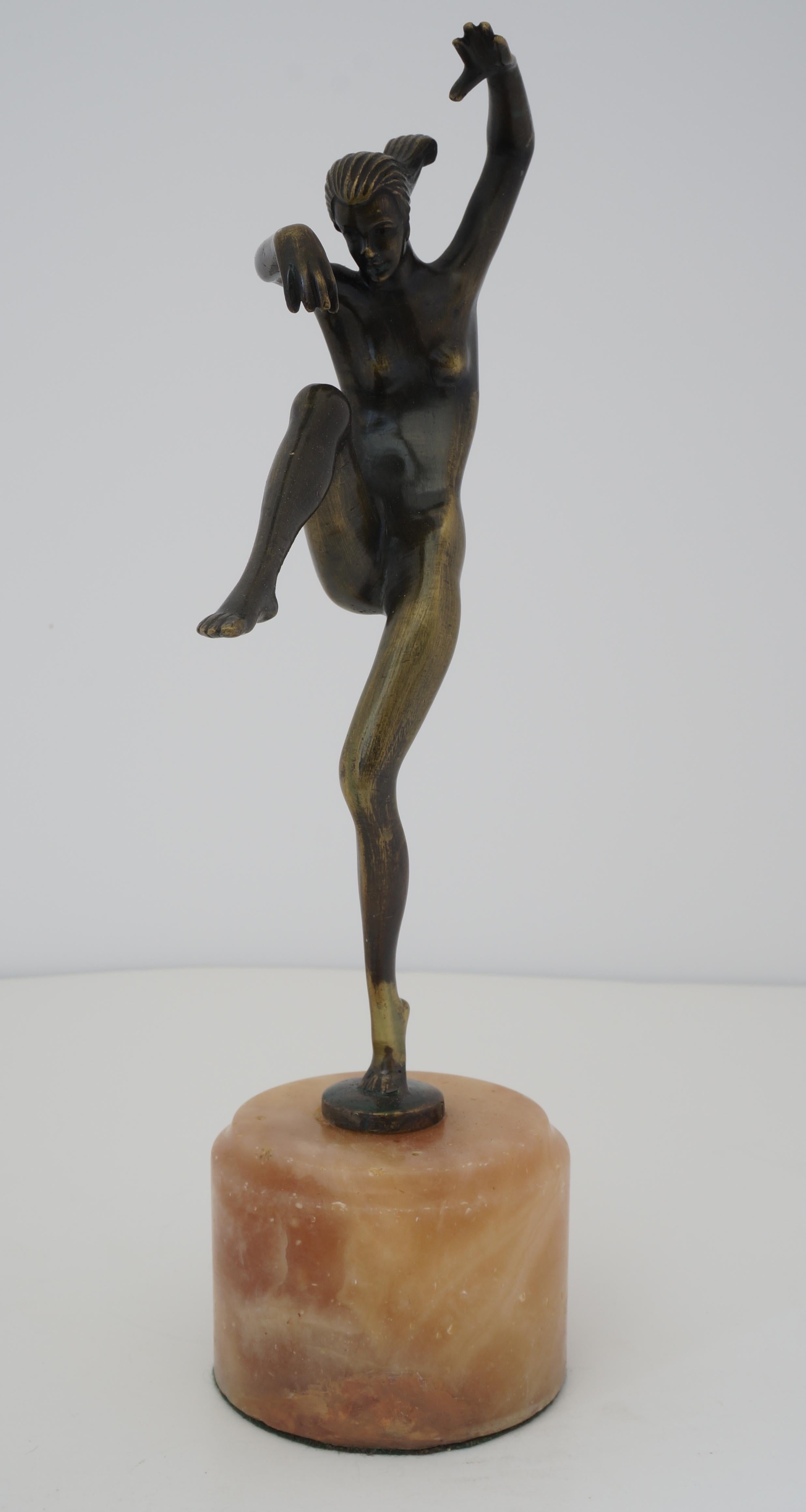 Art Deco Bronze by Stefan Dakon For Sale 2
