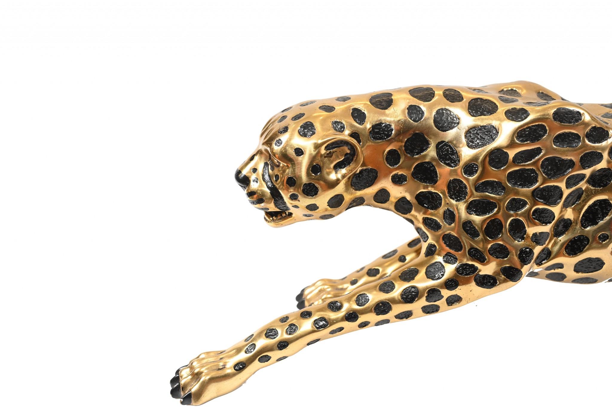 Art Deco Bronze Cat Panther Leopard Cheetah Casting 4