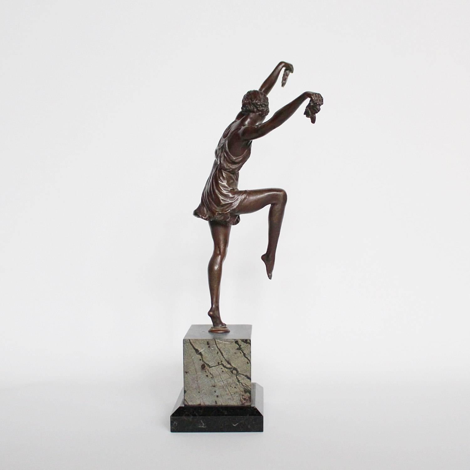 Art Deco Bronze Dancer 1