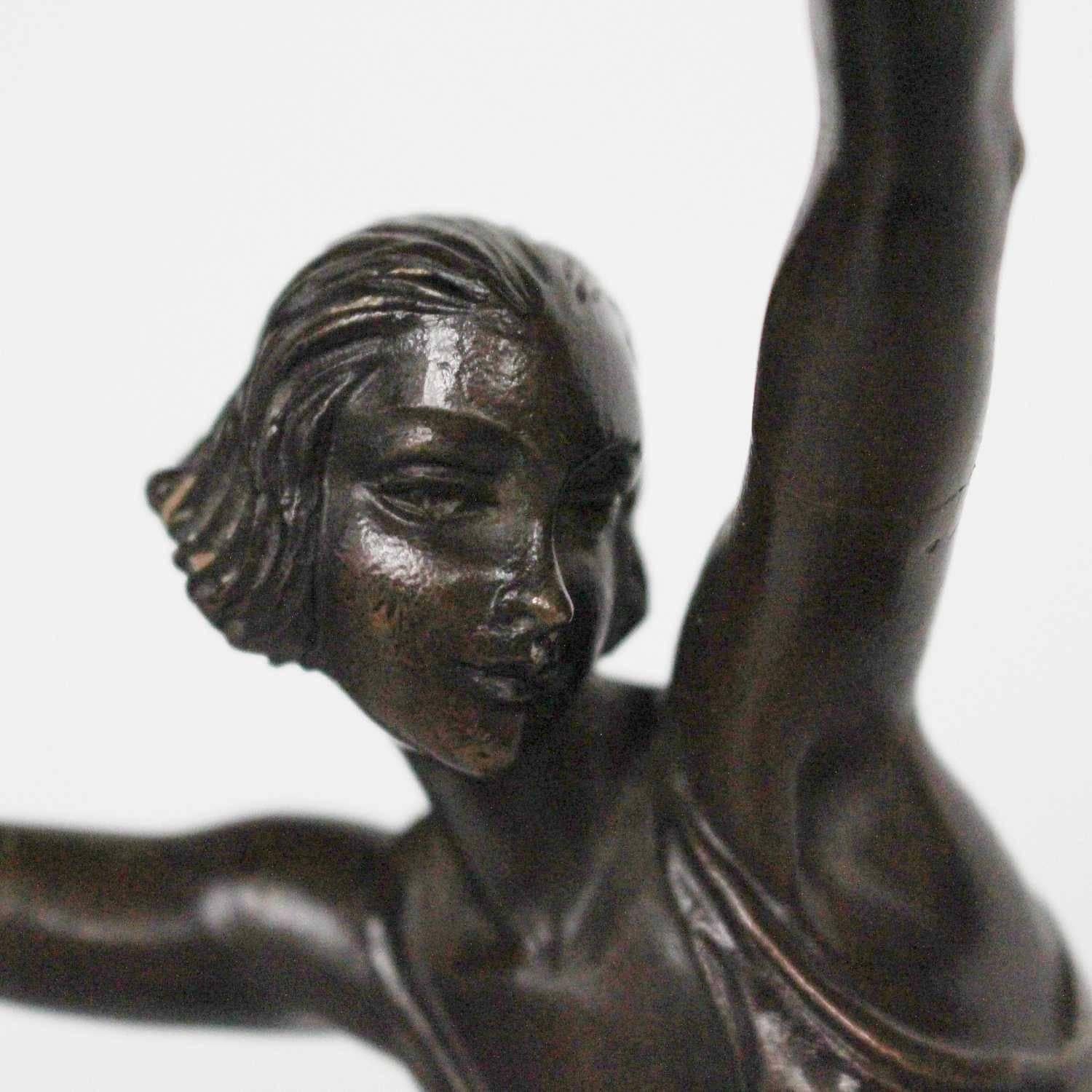 Art Deco Bronze Dancer 3