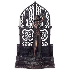 Art Deco Bronze Dancing Lady