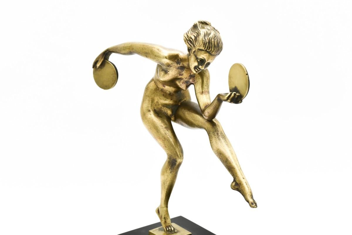 Art Deco bronze figure 