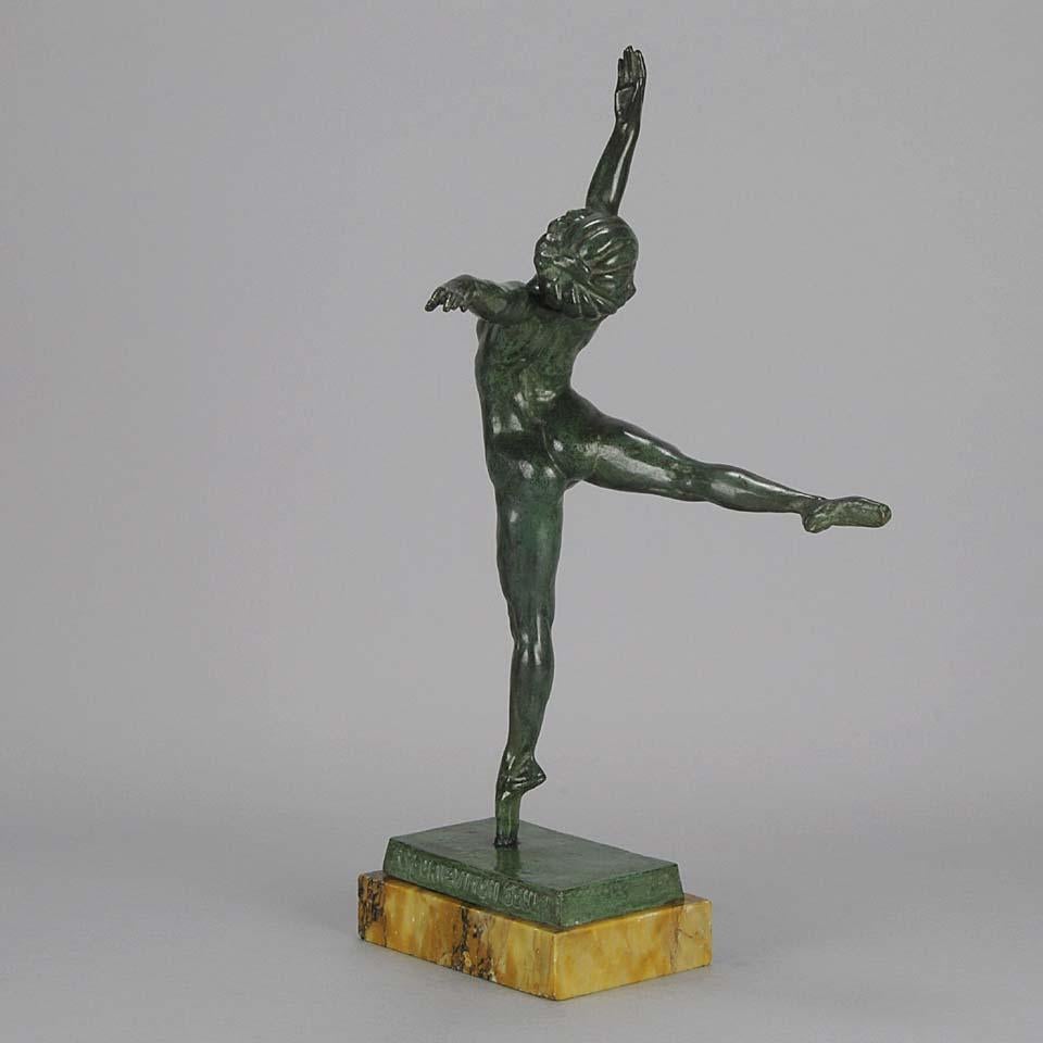 Early 20th Century Art Deco Bronze Figure 