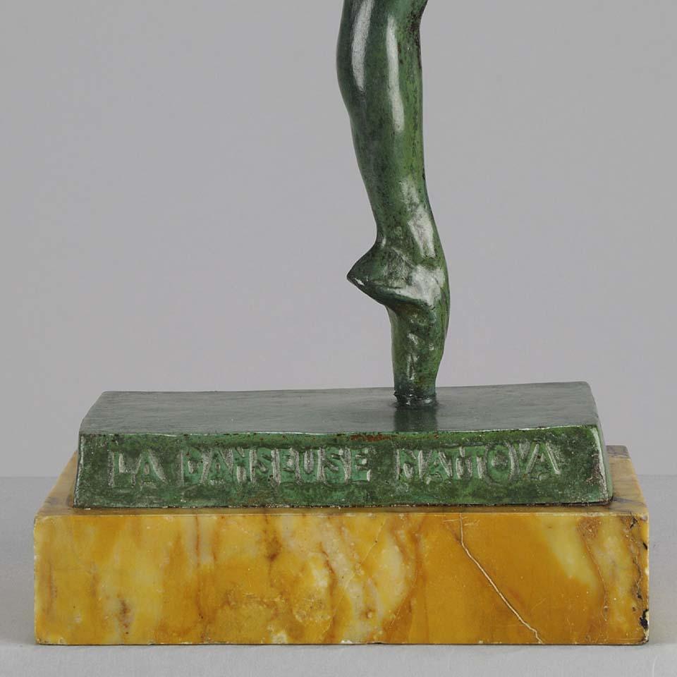 Art Deco Bronze Figure 