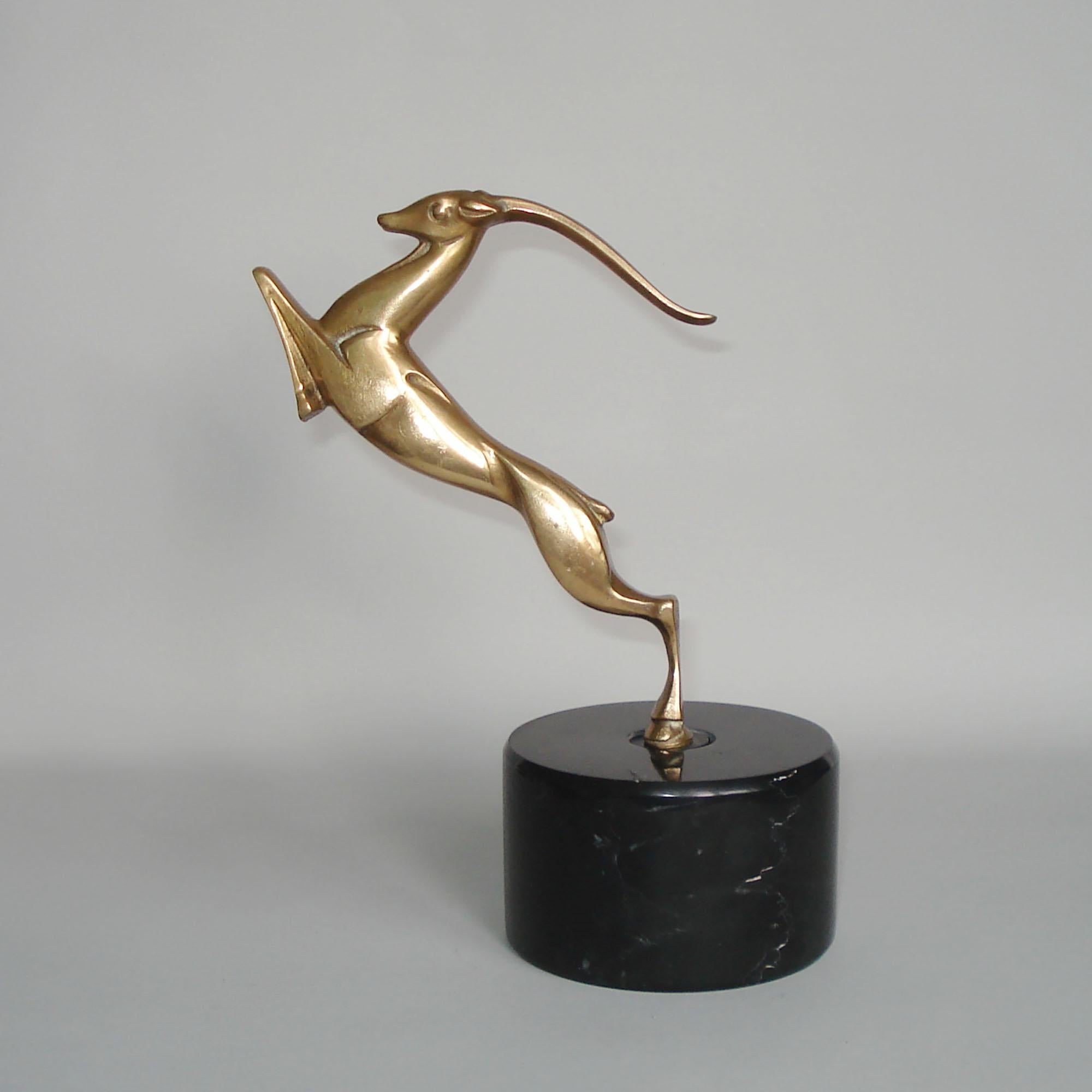 Art Deco Bronze Figurine of a Impala, Johannes Bosma, Netherlands, circa 1925 1