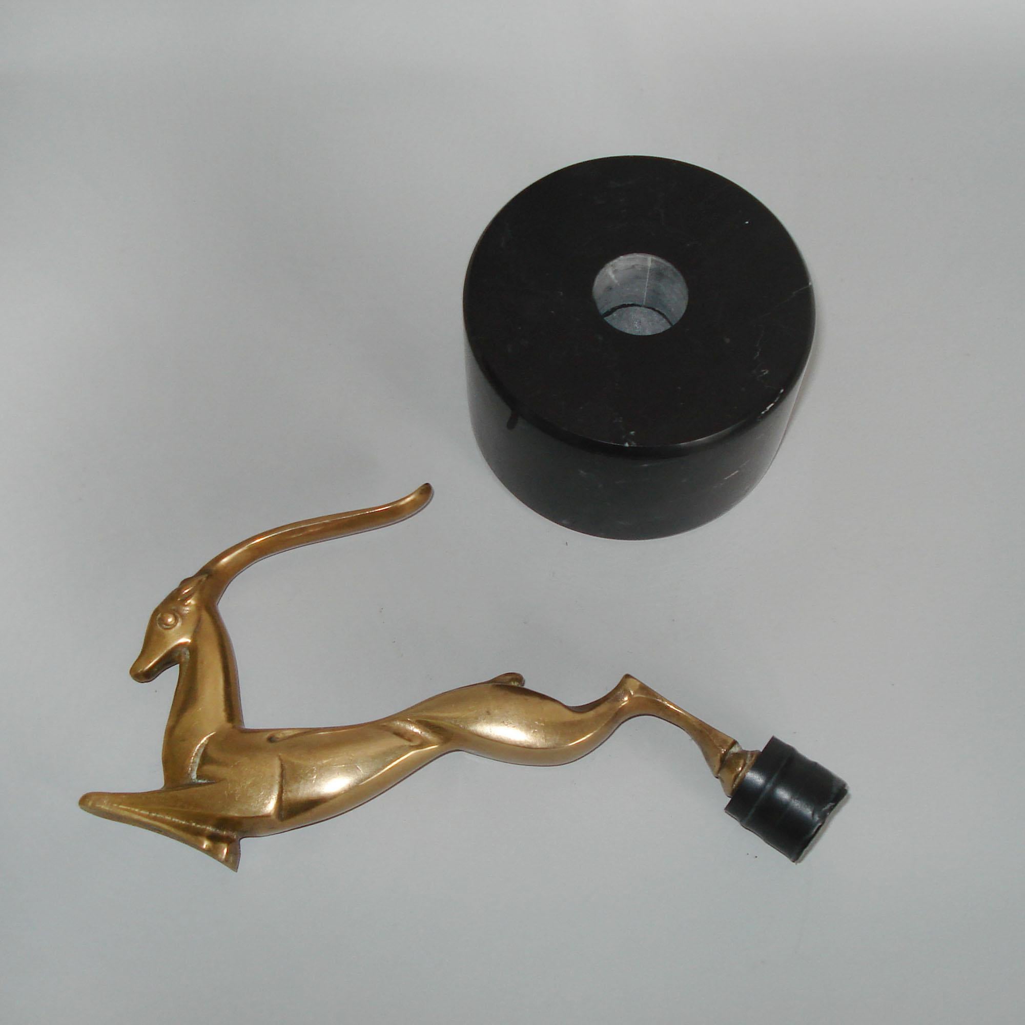 Art Deco Bronze Figurine of a Impala, Johannes Bosma, Netherlands, circa 1925 4