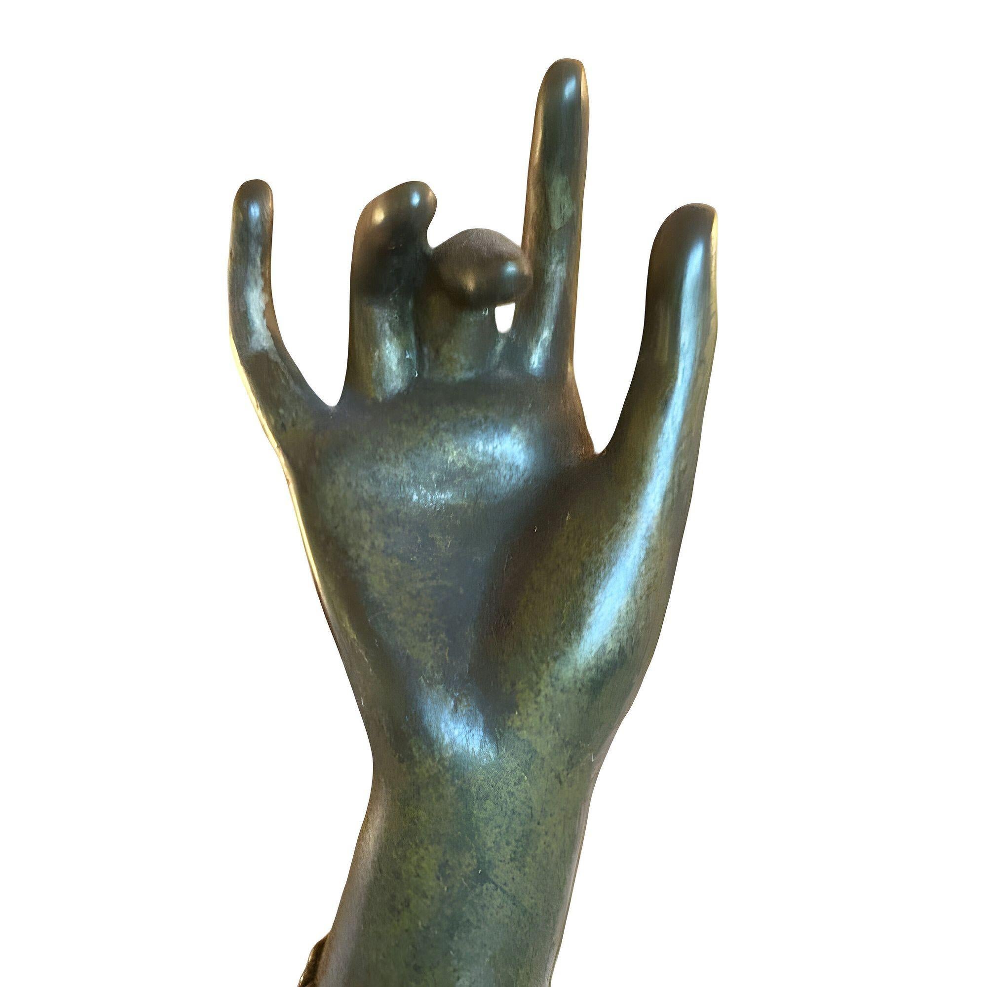 Statue de jeune fille Flapper en bronze Art Déco sur marbre par Affortunato Gory en vente 4