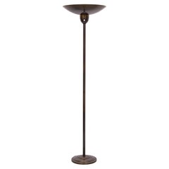 Art Deco  Bronze Floor lamp France 1930s