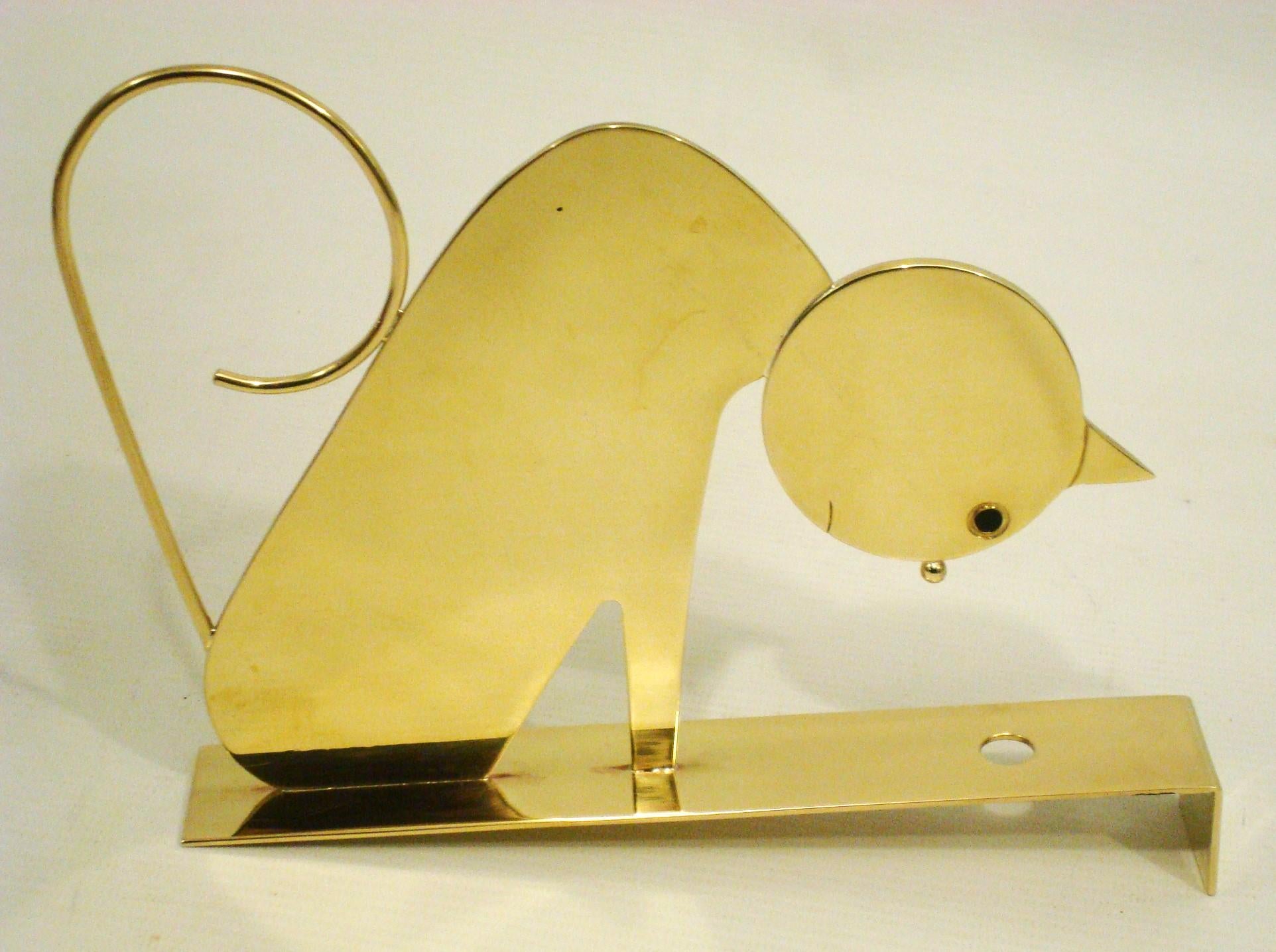 Scultura di gatto Hagenauer in bronzo Art Déco  1930´s in vendita 1