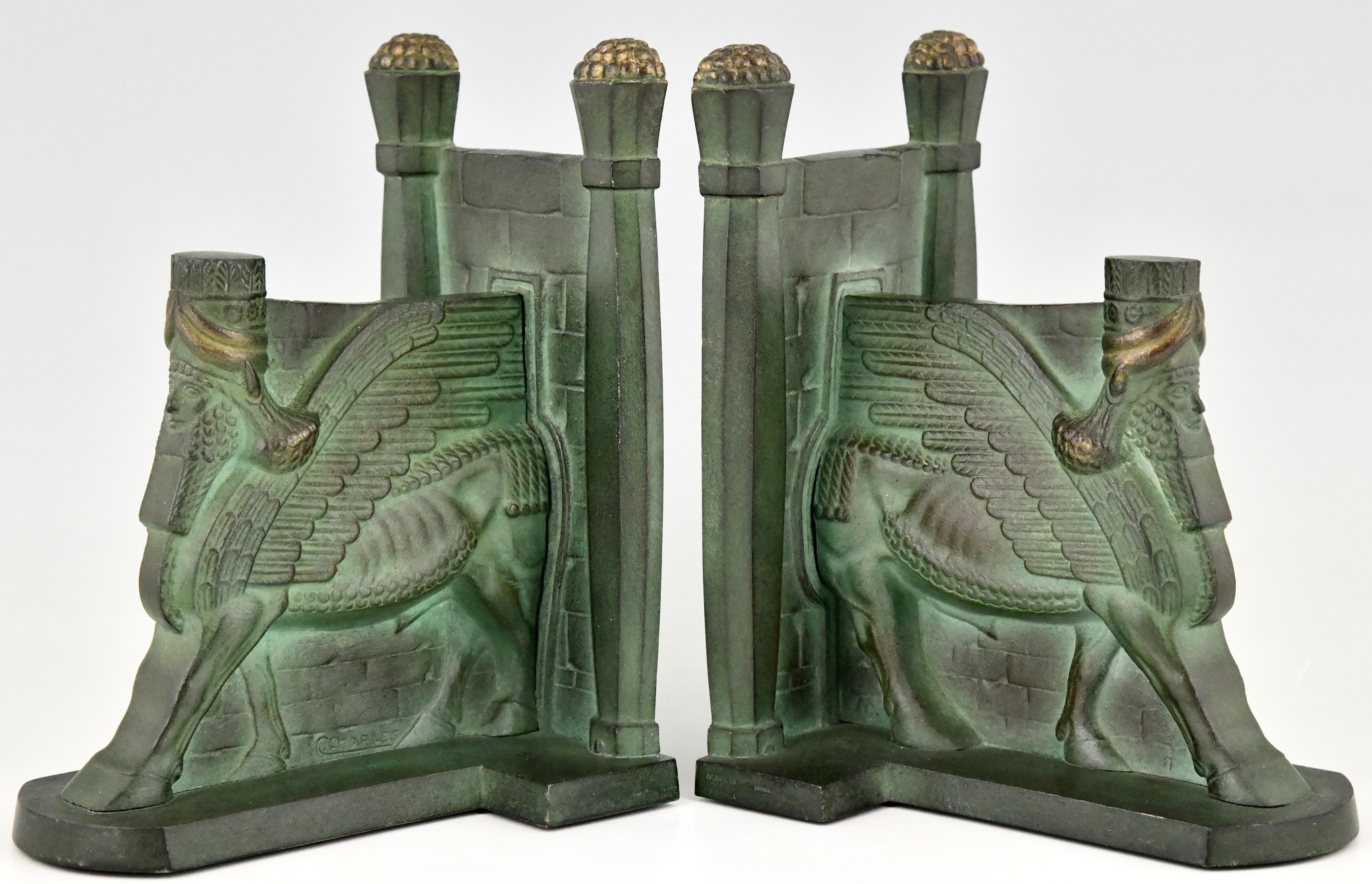 lamassu bookends