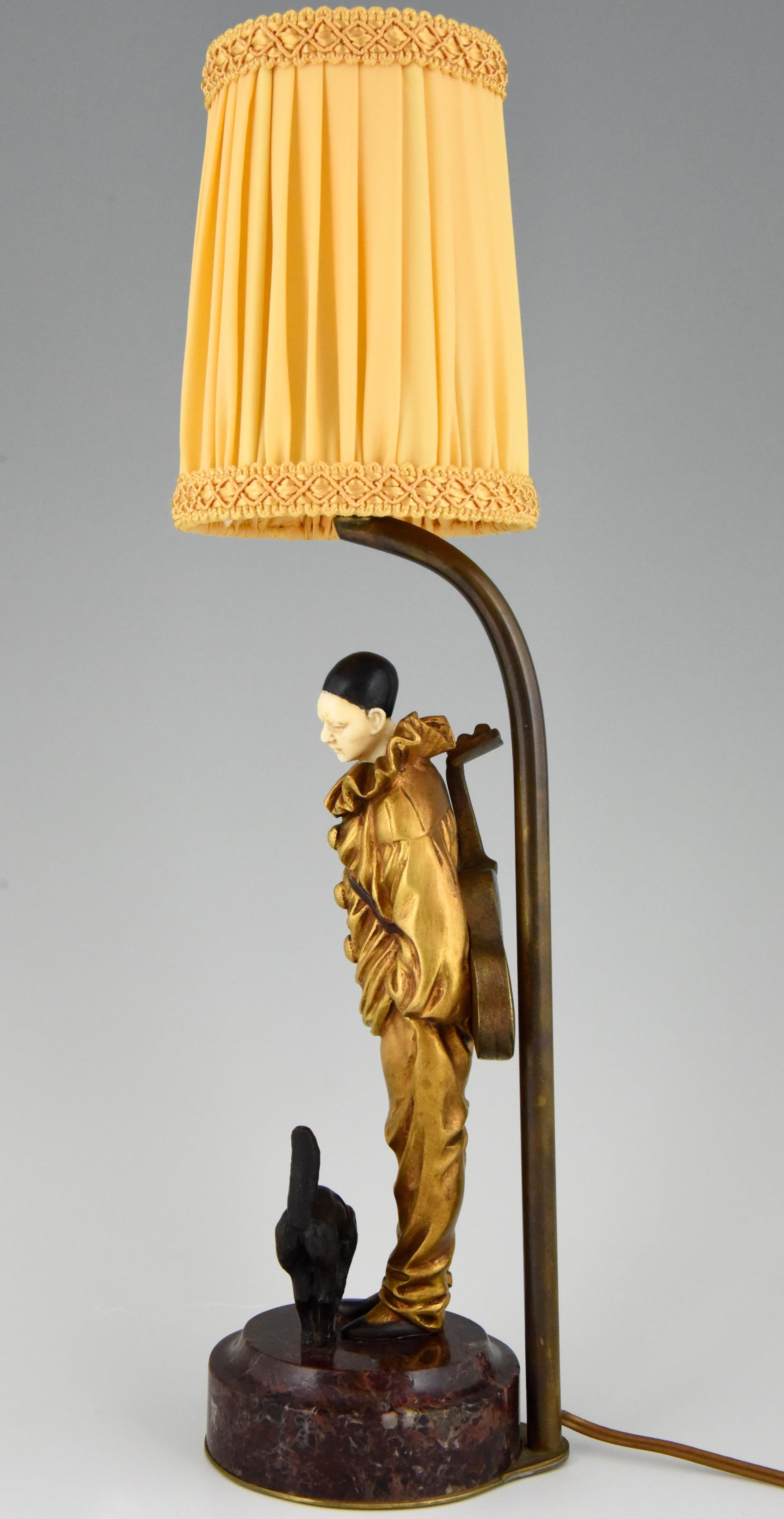 clown lamp vintage