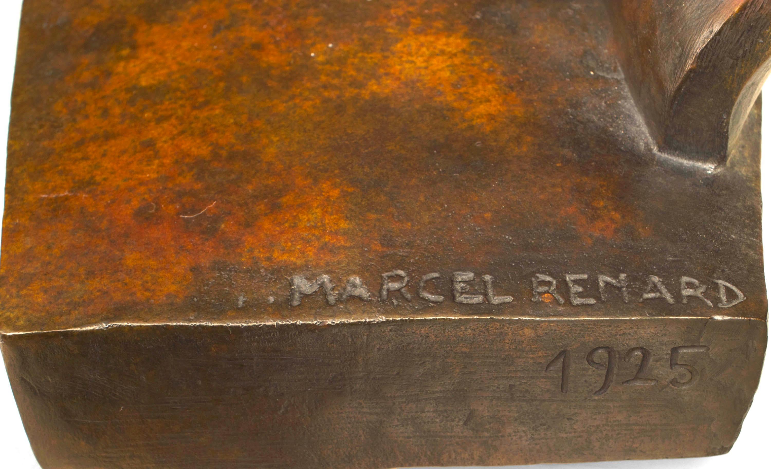 Art Deco Bronze Marcel Renard's 