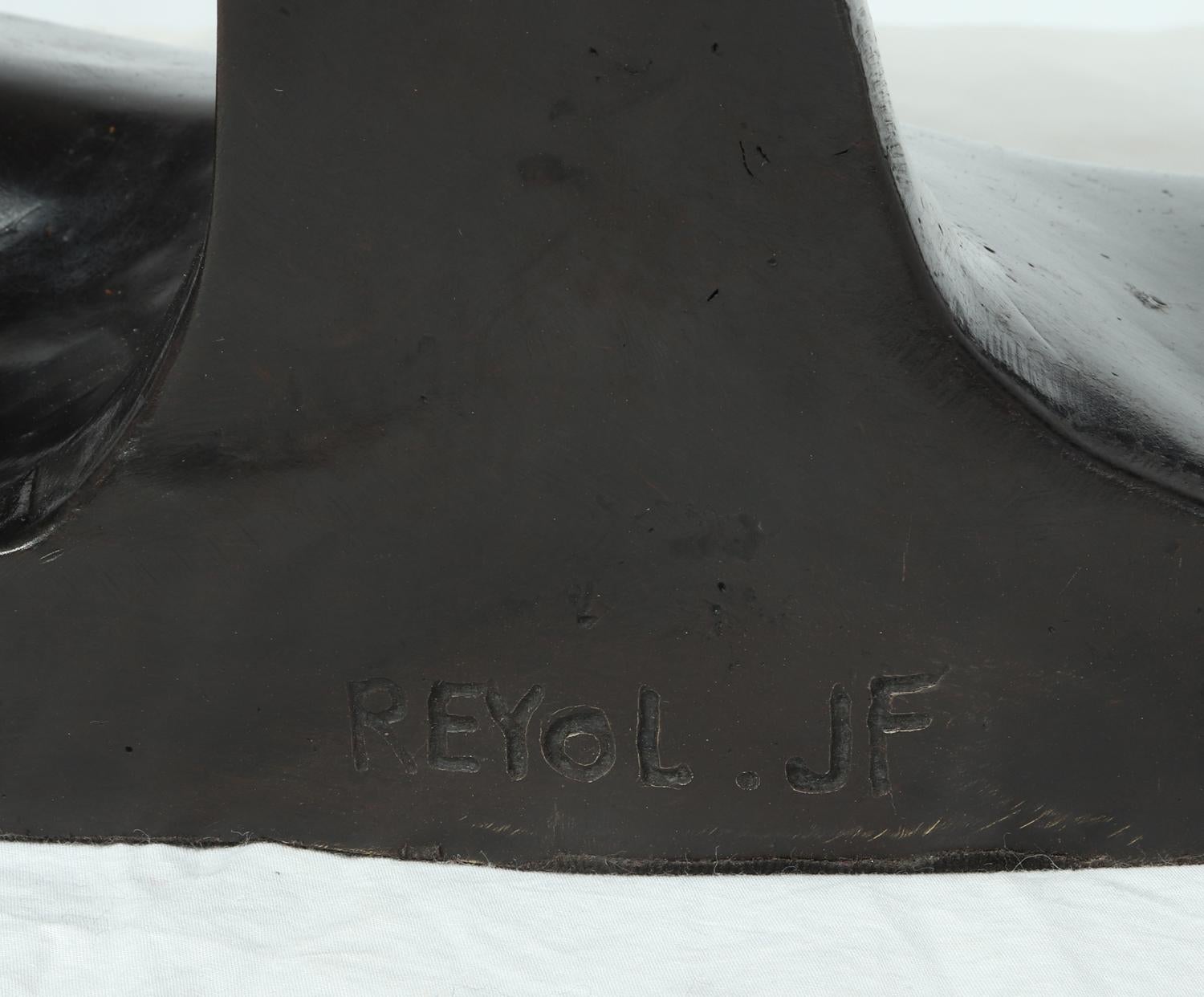 Français Panthère en bronze Art Déco signée REYOL JF