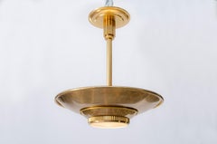 Art-Deco-Anhänger aus Bronze von Jean Perzel