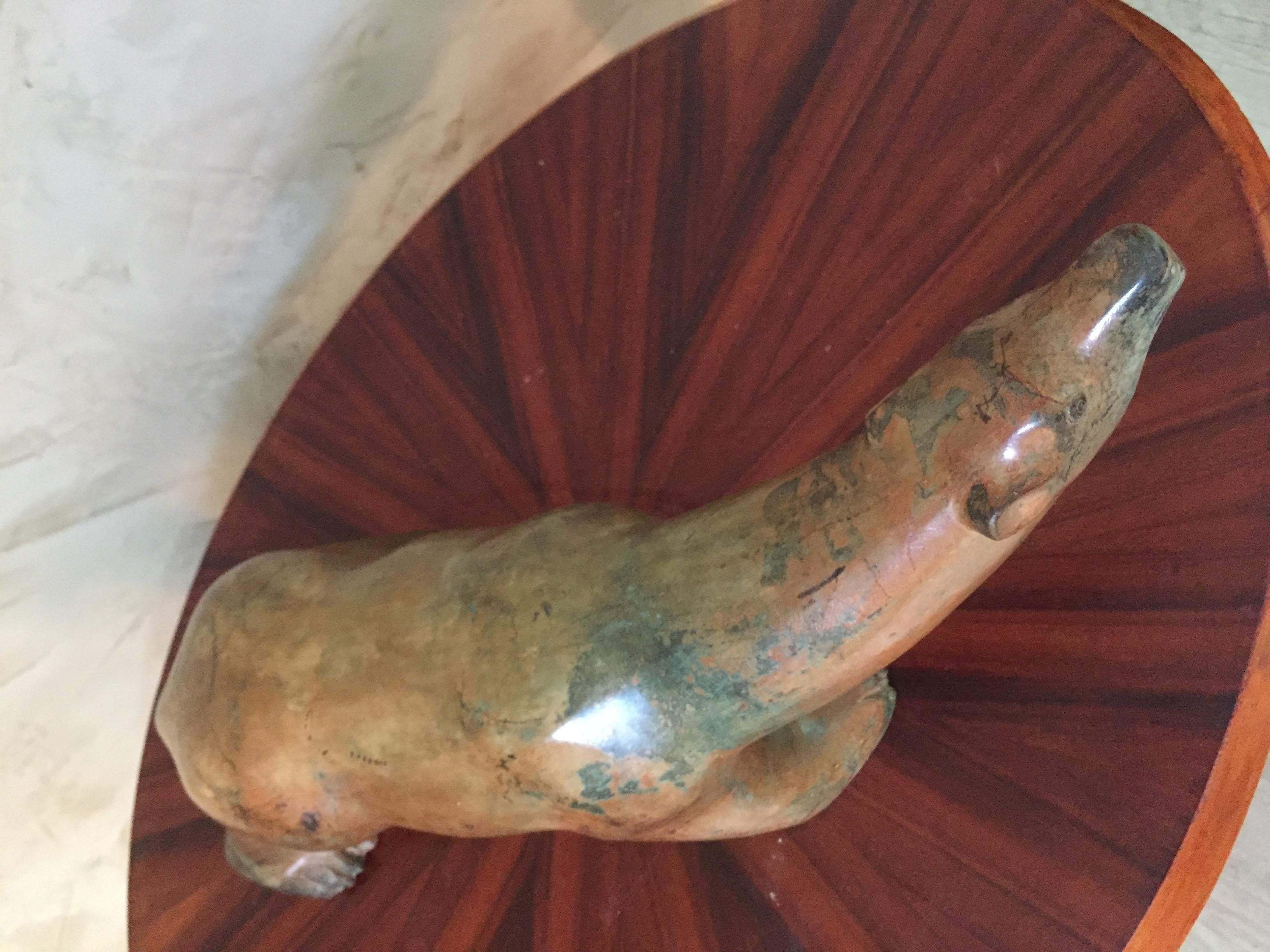 Art Deco Bronze Polar Bear Signed Pierre Chenet In Good Condition In LEGNY, FR
