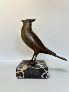 Art Deco Bronze Sculptor Signed M. Guillemard
