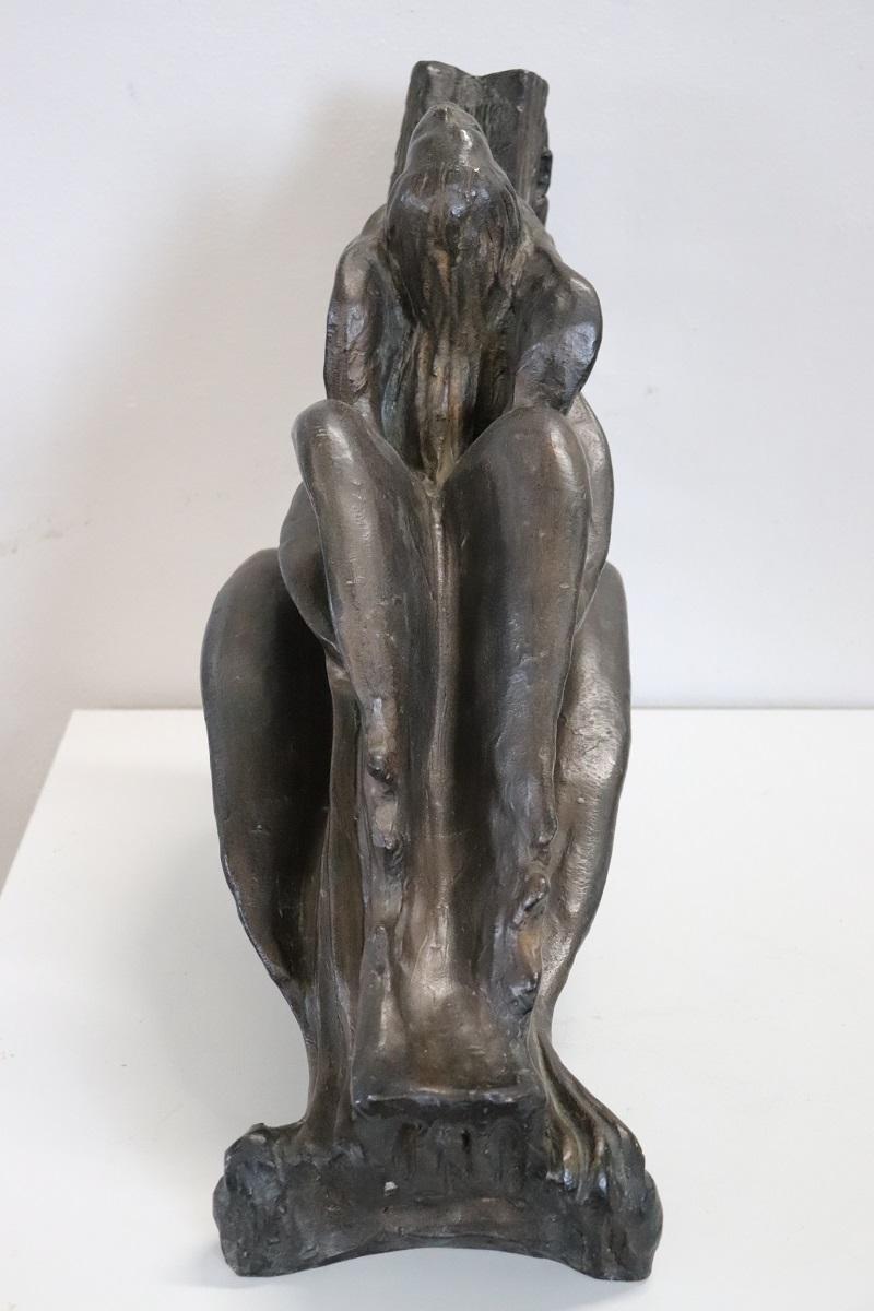 Art Deco Bronze Sculpture, Angel 3