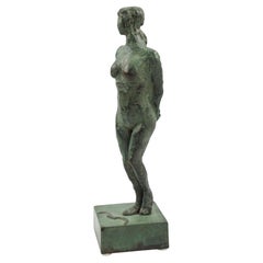 Art Deco Bronze Sculpture Artemis, Diana the Huntress, circa 1930