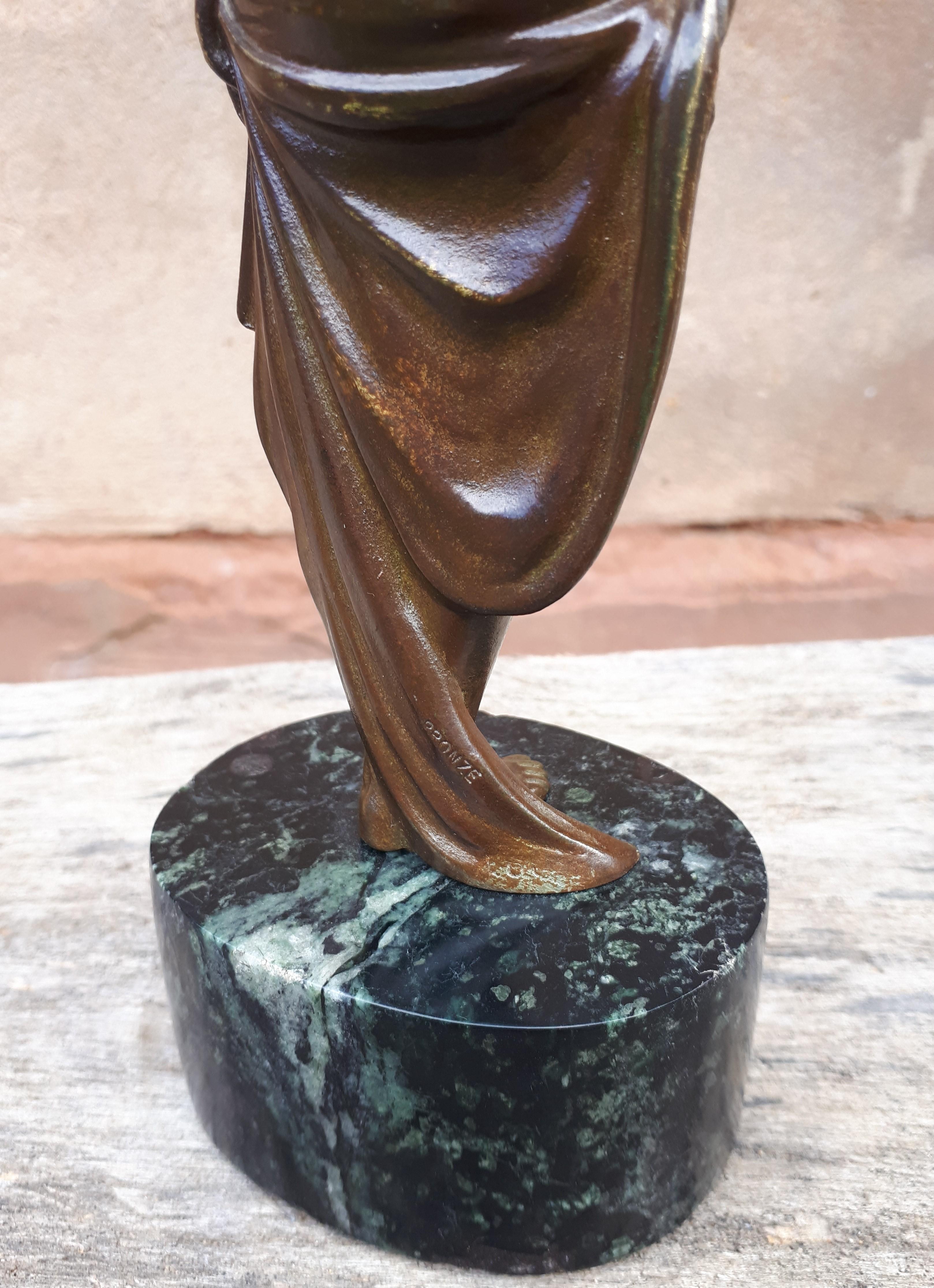 Sculpture Art déco en bronze de Lucien Alliot en vente 7