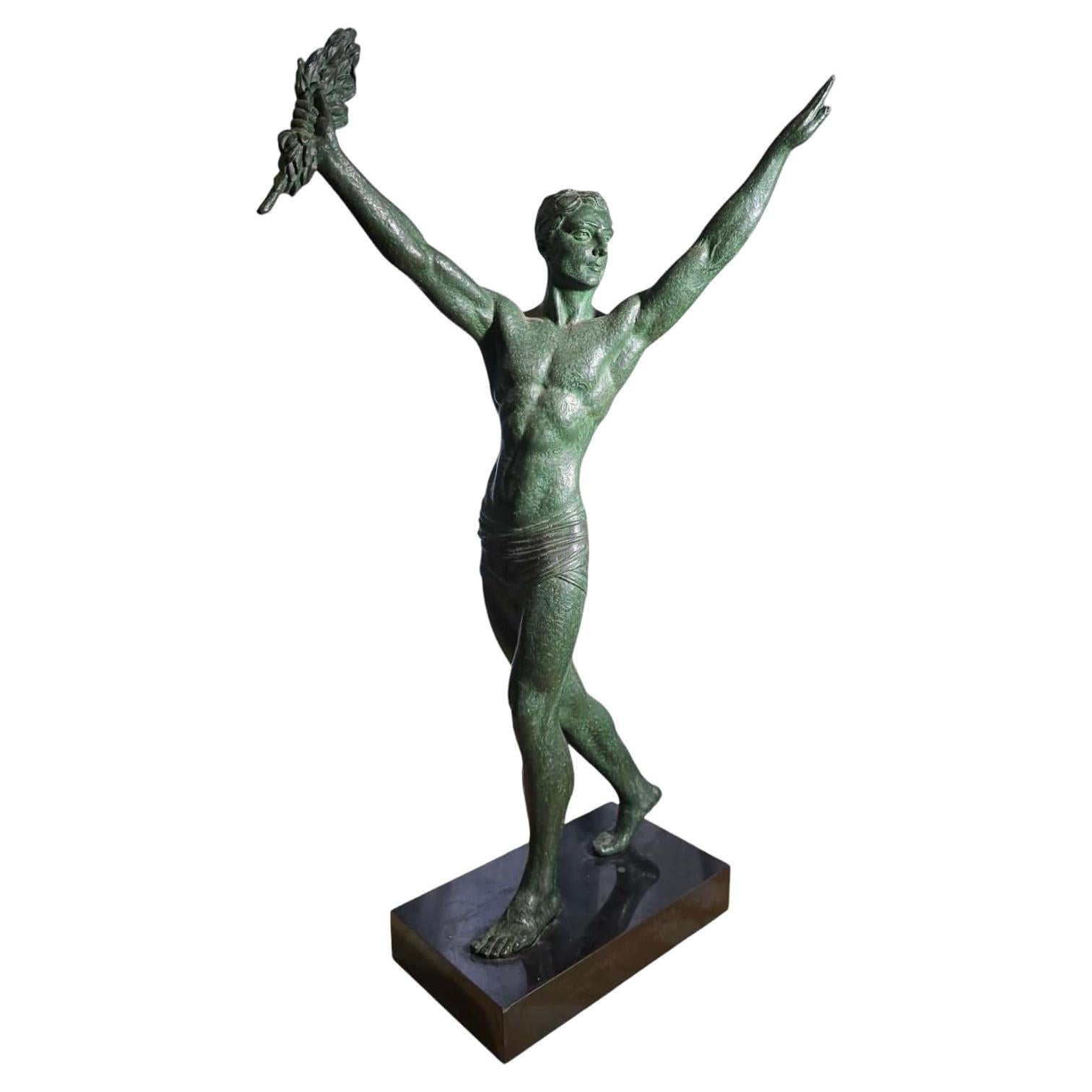 Escultura Art Decó de Bronce - D.H. Chiparus (Firmado J. Darcourt), c. 1930