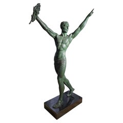 Sculpture en bronze Art Deco - D&H. Chiparus (signé J. Darcourt), vers 1930