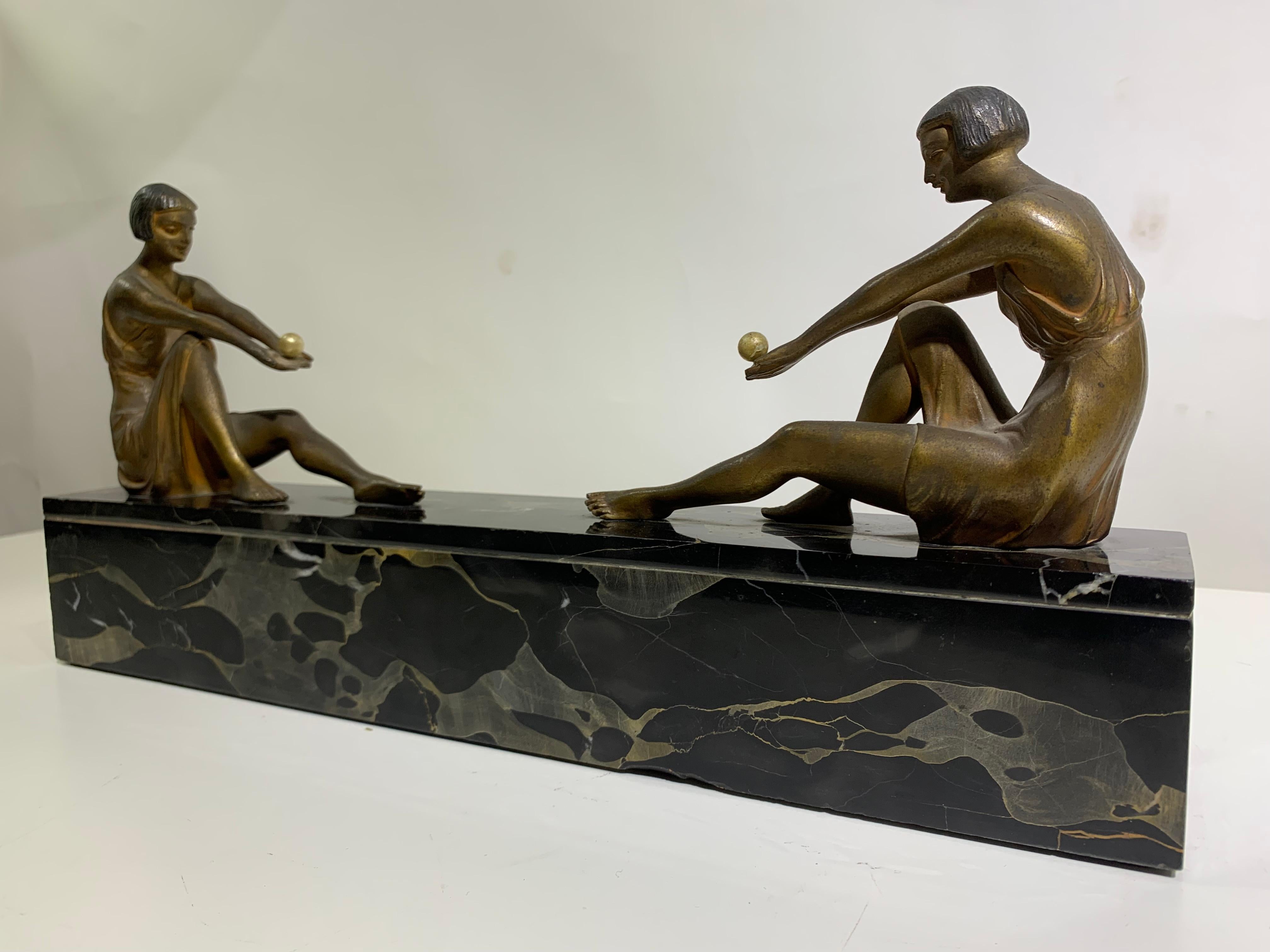 Art Deco Bronze Sculpture  For Sale 3