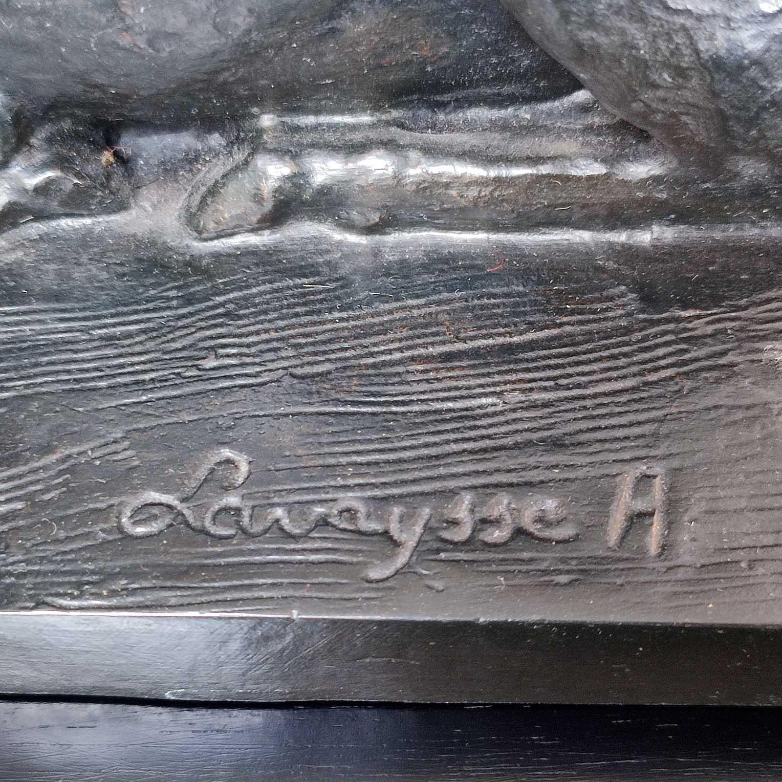 Art Deco Bronze Sculpture Goddess of the Hunt by Andre Lavaysse, Susse Freres For Sale 5