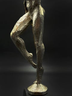 Art Deco Bronze Sculpture "Icarus" in two colors Signed