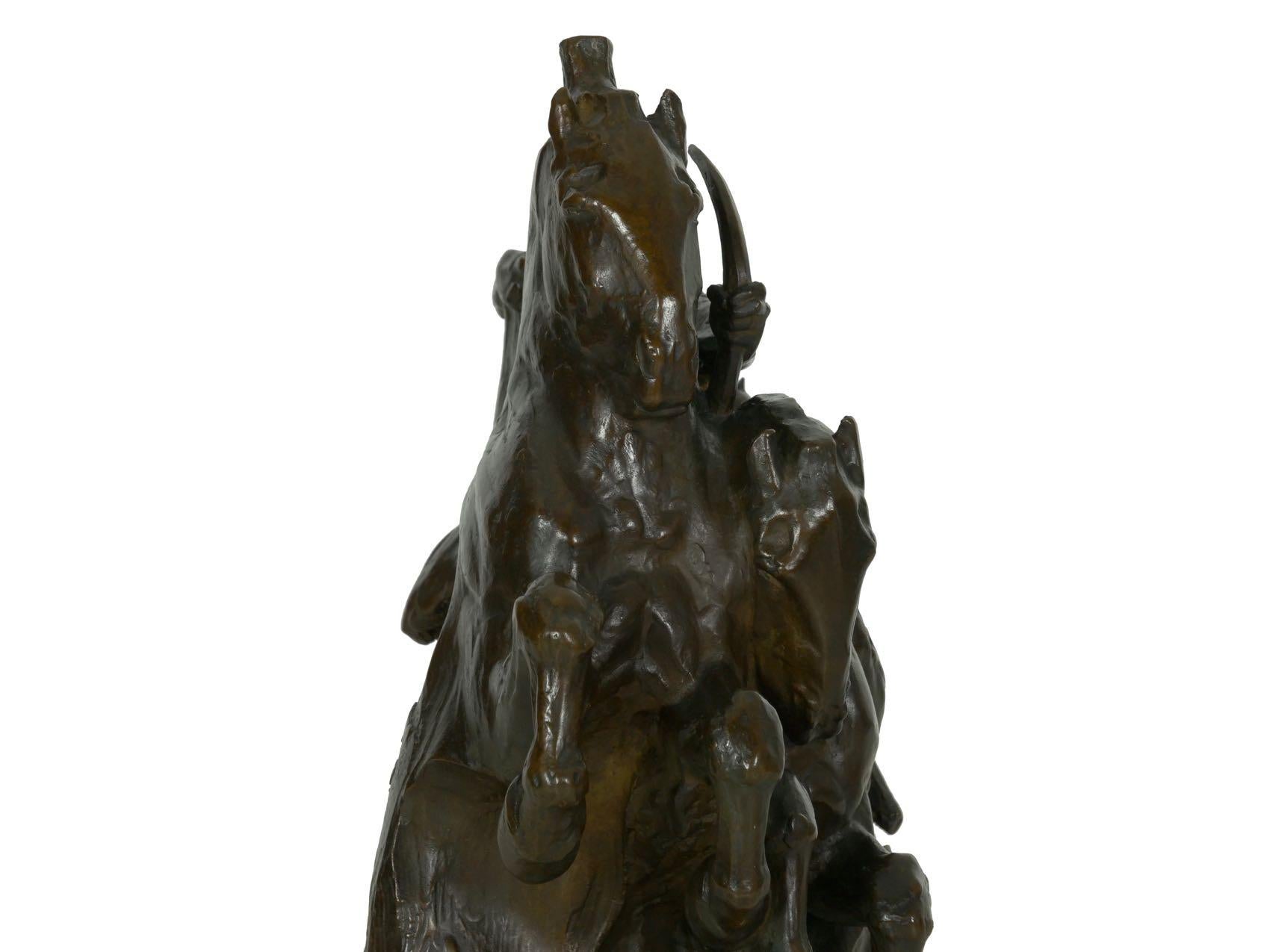 Art Deco Bronze Sculpture of “Four Horsemen of Apocalypse” by Lee Lawrie 11