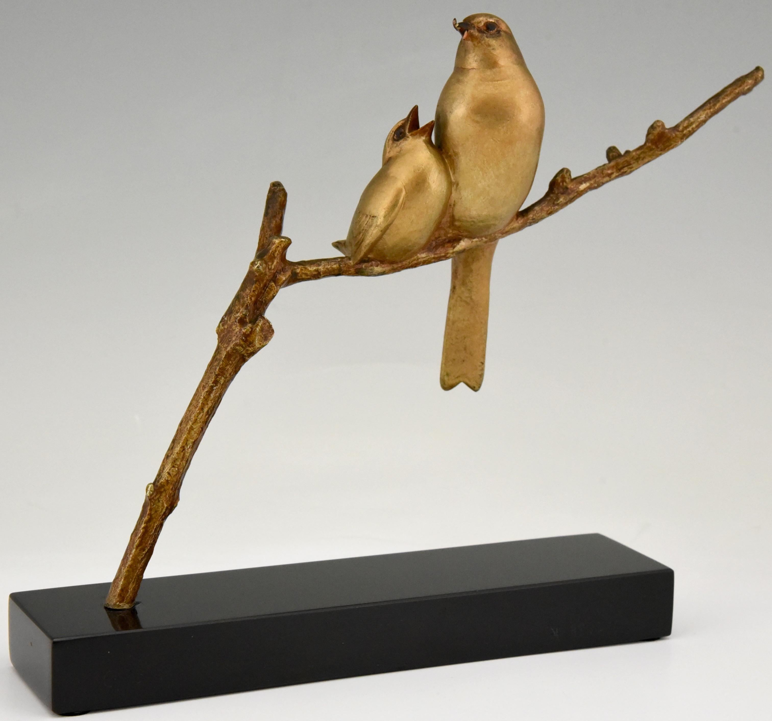 becquerel bronze birds