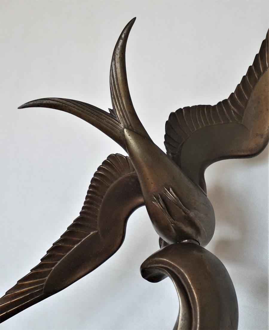 Sculpture en bronze Art déco 
