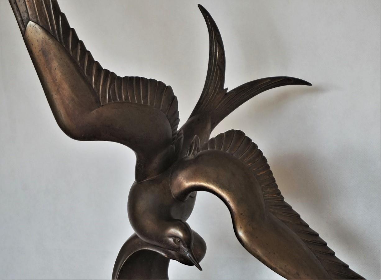 Sculpture en bronze Art déco 