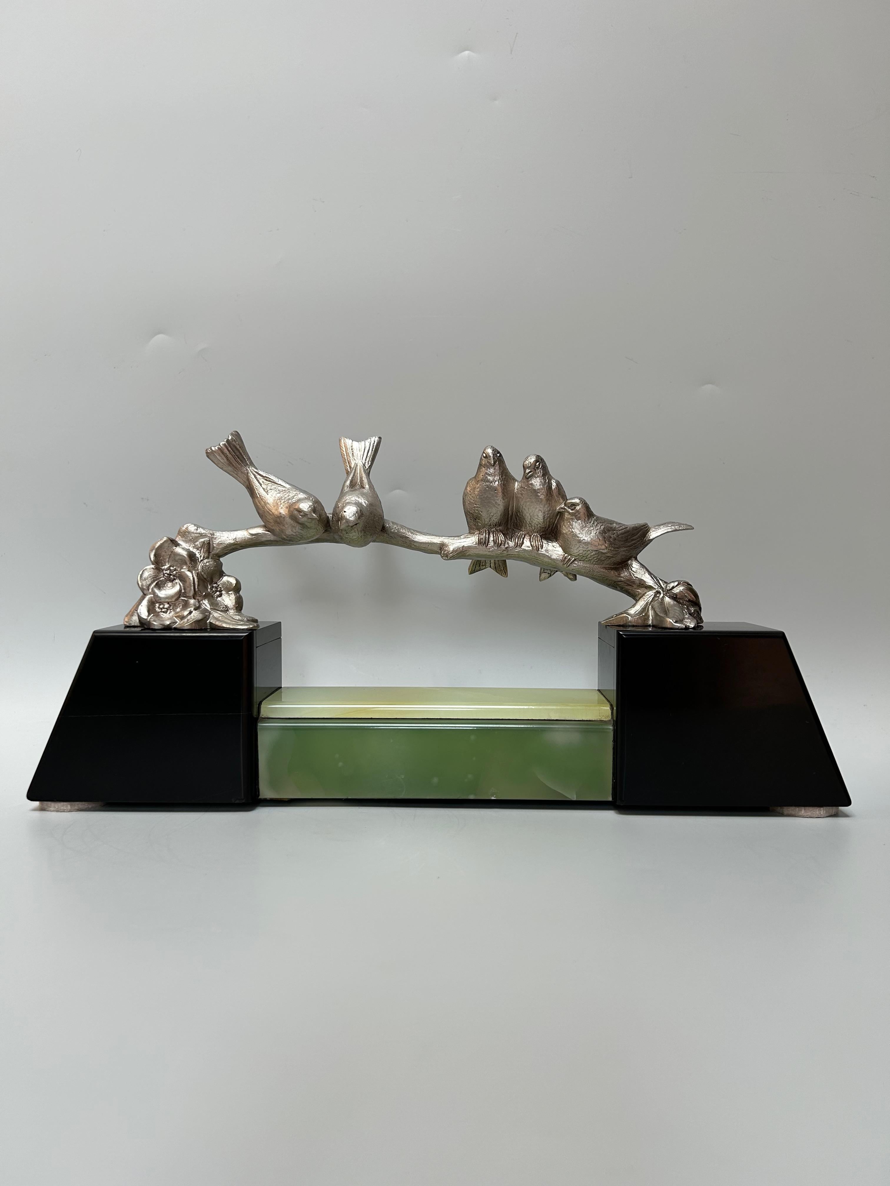 Bronzo Art Deco firmato Rochard in vendita 4