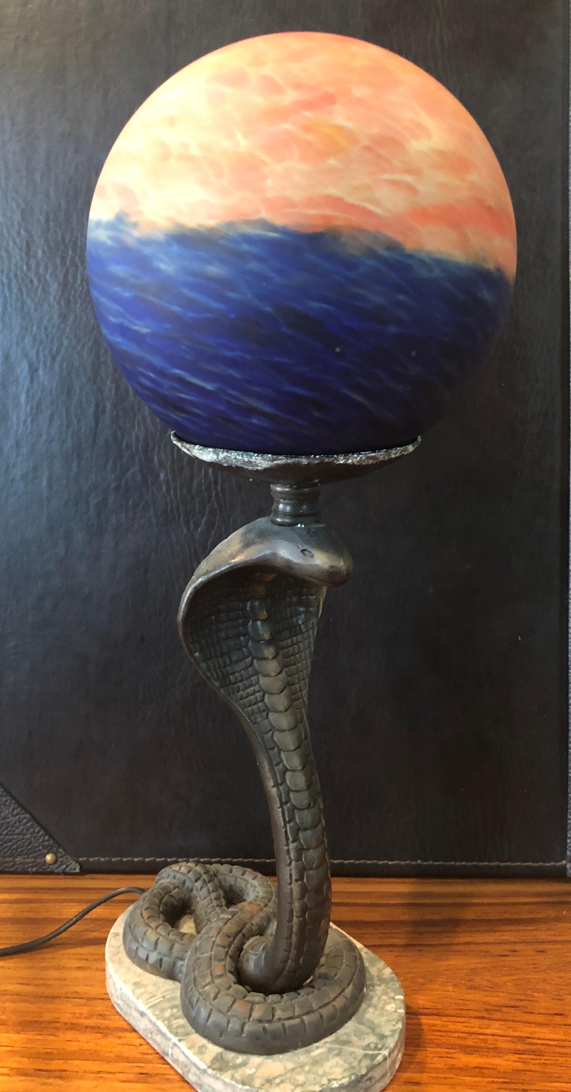 cobra snake lamp