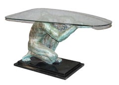 Art Deco Bronze Style Console Table
