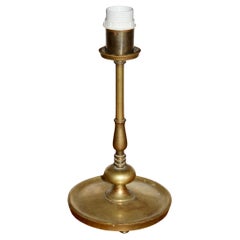 Art deco bronze table lamp