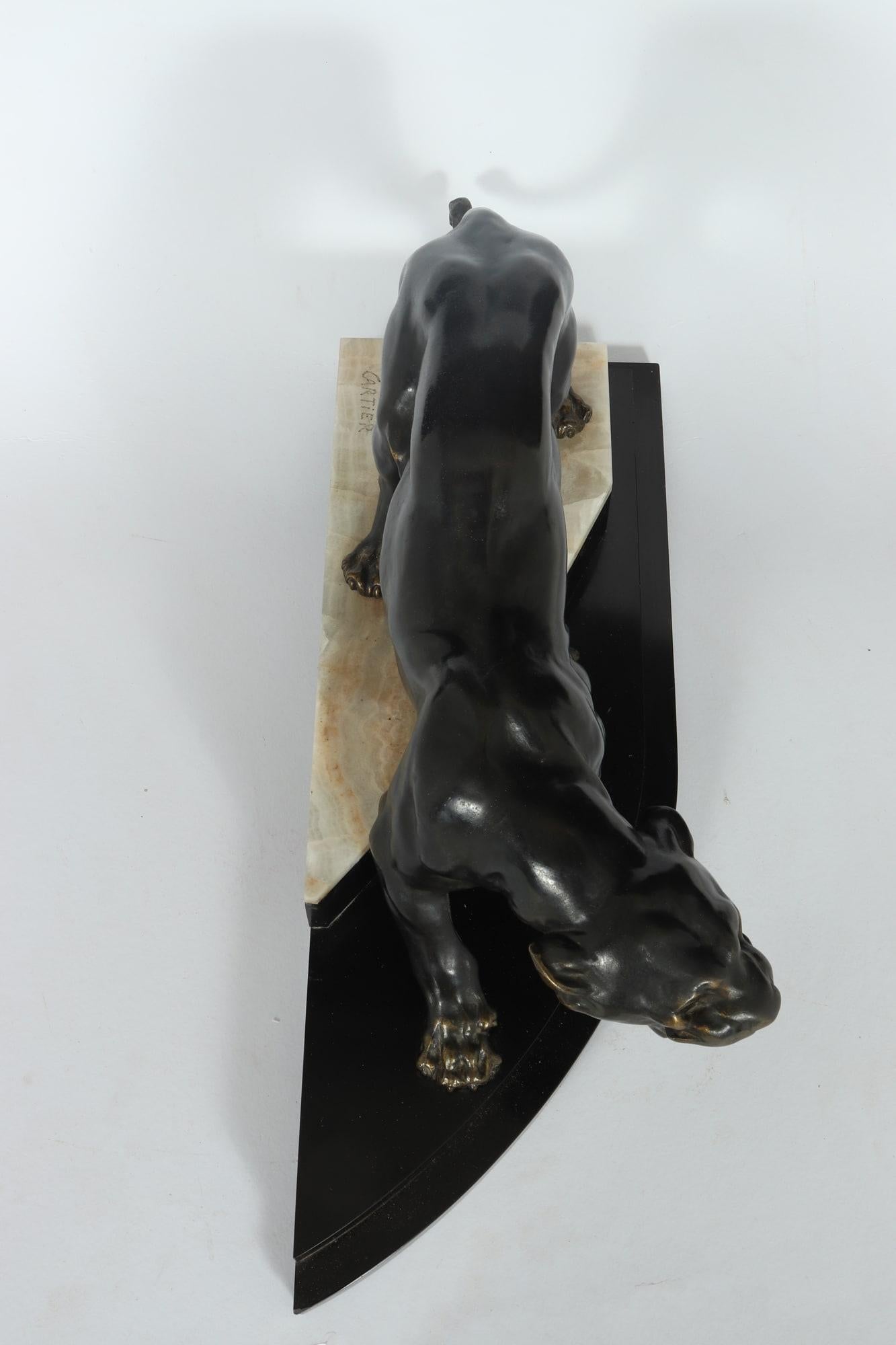 Tigre Art Déco de Thomas Cartier, vers 1925 3