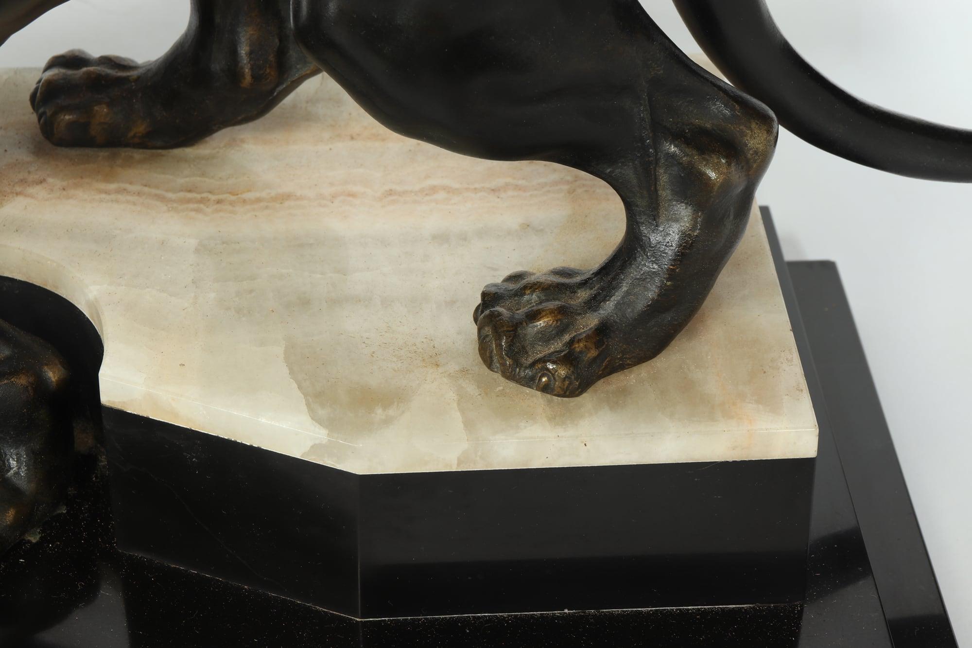 Tigre Art Déco de Thomas Cartier, vers 1925 5