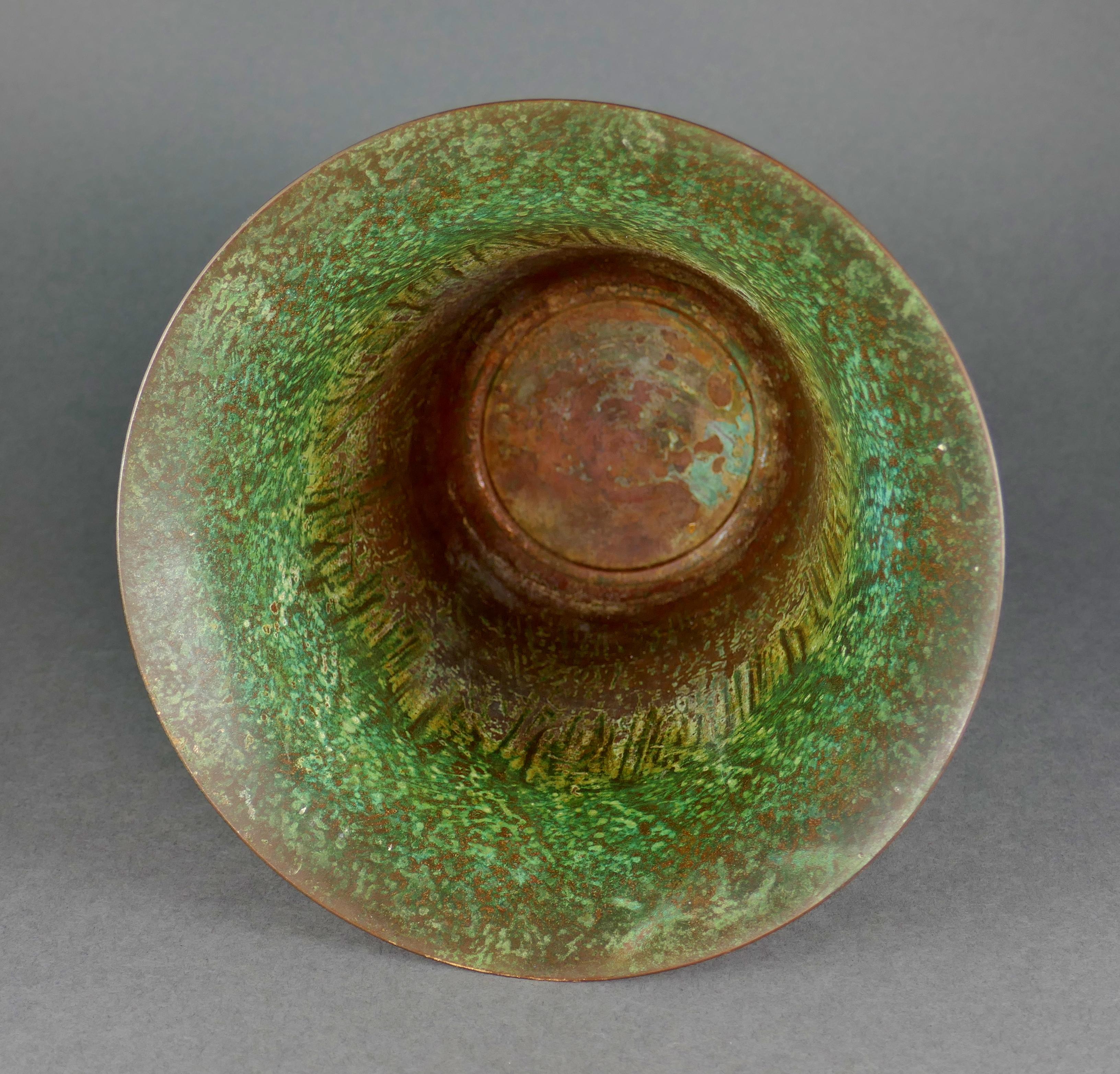 Art Deco Bronze Vase by Carl Sorensen 4