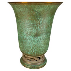 Art Deco Bronze Vase by Carl Sorensen